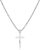 Kreuz Kette Herren Kreuzkette, Kreuzkette Edelstahl Kette mit Kreuz Anhänger, Christentum Kreuz Schmuck Geschenke für Männer