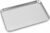 Cabilock Stainless Steel Tray 26.5 x 15.5 cm, Rectangular Serving Plate, Silver, Small Metal Tray for Snacks, Dessert, Coffee, Jewellery, Decoration and Family Celebrations