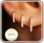 SMILYA 3 Pairs of Earrings Gold for Women Gold Earring Stacks Gold Hoops Earrings Hoop Earrings Set Jewellery Gifts