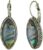 Mypace 925 Silver Gold Set Hoop Earrings Hanging Earrings for Women Bohemian Ethnic Style Colourful Shell Geometric Drop Round Earrings Women (A)