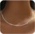 Women’s 925 Silver Chain Without Pendant, Necklace Sterling Silver Stackable Necklace Shiny Gift Girlfriend Birthday 40/45/50/55/60/70/80 cm