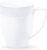 Wilmax Tea Cups & Coffee Cups Set of 2 Coffee Cups Porcelain Mug Set Cup for Tea Coffee Cappuccino Porcelain Cups with Handles for Office and Home White Gift Set 350 ml