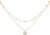 Layering Necklaces for Women, Delicate 14K Gold Plated Chains, Fashion Minimalist Pendant Necklace Set, Stylish Waterproof Jewelry