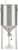 Klarstein Gärkeller Beer Brewing System with Thermometer, Conical Brewing Kettle, for Beer Brewing or Fermenting Wine, Airlock: Airtight Lid, Drain Tap, Version: Pro 60 L, Silver
