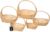 Gift Basket Set Willow Light Braided Handle Baskets Pack of 5 Gift Baskets