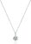 SLUYNZ 925 Sterling Silver Cubic Zirconia Necklace Chains for Women Sparkling CZ Pendant Necklace