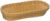 Baguette basket, oval 28 x 16 cm, H: 8 cm Polypropylene, brown