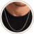 3 mm Men’s Stainless Steel Wheat Chain Necklace 41/46/51/56/61 cm