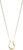 Purelei Ring Holder Drop Chain – Stainless Steel 14K Gold Plated / 18K Rose Gold Plated / Silver – Jewellery Holder for Rings – Drop Design – Adjustable 40-45cm – Safe & Stylish
