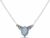 mantraroma Kette 925 Silber SENI mit Edelstein