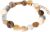 Purelei® Sunrise Bracelet – Gemstone Bracelet with Aquamarine, Citrine, Amazonite & Sunstone – Stainless Steel 18K Gold Plated – Women’s Jewellery 17-20cm – Pastel Boho Bracelet