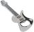 Suck UK Rocker Arm Blade | Beer Bottle Opener & Bar Accessories | Kitchen Appliances and Appliances for Rock Star Drinkers | Home Bar Accessories | Beer Gifts