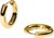 Purelei Small Glamorous Hoop Earrings – Stainless Steel Hinged Earrings – 14K Gold Plated, Silver or Rose – 21mm Diameter – Curated Ear Look – Everyday Jewellery – Waterproof