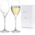 Swan Prosecco Glasses, Champagne Glasses Set, Wedding Gifts for Newlyweds, Lead-Free Champagne Glasses, Gifts for Women and Men, Premium Crystal Accents, EU Handmade, Set of 2, 320 ml