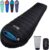 Down Sleeping Bag, Warm Lightweight Winter Sleeping Bag 0 °C to -23 °C for Adults and Children, 4 Seasons, Camping, Outdoor and Indoor