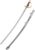 Battle-Merchant US Cavalry Saber Brown Wooden Handle