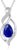 FANCIME Double Twist Infinity Birthstone Chain for Women 925 Sterling Silver Infinity Drop Birthstone Pendant Necklace Jewellery Gifts for Women Girls Chain Length: 40 + 5 cm