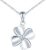 Women’s Necklace with Lucky Charm Clover Chain Four Leaf Pendant Made of 925 Silver Necklace for Women Valentine’s Day Mother’s Day