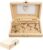 Wooden Money Gift World Map Wedding Gift Money, 15 x 10 x 4 cm Wooden Money Gifts Wedding Including Wooden Card with World Map Pattern Wedding Card & Dried Flowers for Weddings Anniversaries