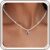 Maynor Birthstone Necklace Women’s 925 Sterling Silver Chain Zirconia Pendant in 12 Colours, Personalised Waterproof Fashion Jewellery Chains Gift for Women and Girls