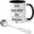 Mug Farewell Gift Colleagues with Saying „Wir Werden Dir Fehlen [German