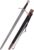 Battle-Merchant Real Steel Templar Sword with Scabbard Crusader