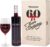 Wein-Präsentkörbe – Herz & Heim® Bree Weingeschenk mit graviertem Weinglas und Bree Wein zur Auswahl in Geschenkbox zum 60. Geburtstag rot
