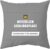 Official Favourite Place Gift Cushion Cover 45 x 45 cm, Funny Gifts for Men, Decorative Cushion with Crown & Reserved, Birthday Gift for Men, Personalised Men’s Gifts