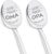 Grandma and Grandpa Gifts, Set of 2 Coffee Spoons with Engraving