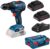 Bosch Professional GSR 18V-55 Cordless Screwdriver (2x 4.0 Ah ProCore Battery, 18 Volt System, Max. Torque: 55 Nm, in L-BOXX)