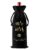 Wedding Gift for Bride and Groom, Mr & Mrs Wine Bag, Black, Gift Bag Wedding for Wine Bottle or Sparkling Wine, Elegant Bottle Bag with Drawstring, Wine Gift Packaging 15 x 35 cm