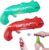 Bottle Opener Gun Pack of 2, Funny Shot Beer Opener with Cap Gun Function, Beer Gifts for Men – Ideal for Home, Bar, Party, Birthday & Christmas (Red and Green)