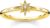 THOMAS SABO TR2317 Star Ring with Stones, 925 Sterling Silver