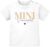 SpecialMe® Baby Short-Sleeved T-Shirt in Mini Me Style Personalised with Name of Choice Family Name Gift Idea Birth Christening Organic Cotton