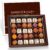 Pralinenbote Genussmanufaktur – Thank You for Everything | Praline Thank You Message in the Large Gift Box | 30 Popular Chocolates of Premium Class | 395 g | The Exquisite Thank You