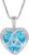 YL Knot Necklace 925 Sterling Silver Celtic Knot Pendant Chain 12 Birthstone Cubic Zirconia Jewellery Gifts for Women Mum