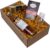 Wein-Präsentkörbe – The Wine Guys Geschenkset Cognac-Genuss ABK6 und französischer dunkler Schokoladentrüffel. Wunderschönes Geschenkset, 1,5 kg