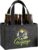 Felt Beer Bottle Bag Grilling is a Craft, Beer the Reward – Funny Beer Carrier for 6 Bottles – Gift for Men, Dads & Grill Masters, Camping, travel bag