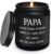 Dad Gift, Candle Gifts for Dad for Father’s Day, Birthday, Valentine’s Day, Christmas, Birthday Gift for Father, Men from Daughter, Son, Sandalwood Scented Candle (200 g)