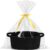 Gift Basket Empty Gift Basket Braided Baskets with Gift Bag & Ribbon Black Storage Basket Decoration for Gift Wrapping, Birthday, Wedding, Easter, Thanksgiving, Christmas