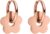 Purelei Flowery Small Hoop Earrings – Small Hoop Earrings with Flower Pendant | Waterproof Stainless Steel | 14K Gold Plating, Silver & 18K Rose Gold Plating