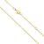OSTAN Gold Anchor Chain Golden Chain Women’s Gold-Plated Waterproof Antioxidation Width 1.4 mm Length 40-100 cm + 5 cm