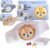 Hello Hippo Baby Heat Belt Made of Cherry Stones – Cherry Stone Pillow for Babies & Newborns – Against Colic & Abdominal Pain – Microwave or Oven, Hipo-allergenic & Washable (Lion)