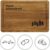 HOFMEISTER® Oak Chopping Board Personalised with Engraving, 30 x 20 x 2 cm, Solid Wooden Board with Desired Text and Motif, Gift for Men, Wedding and Birthday