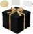 XXL Gift Box with Lid 30 x 30 x 25 cm Premium Black