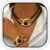 Gold Tone Boho Double Layer Pendant Necklace Bracelet Vintage Fashion Jewelry for Women