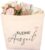 Small Time Out Basket Gift for Women, Reusable Canvas Basket