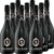Fürst von Metternich Riesling Sparkling Brut (9 x 0.75 L) Premium Sparkling Sparkling Made from Exquisite German Riesling Basic Wines in Elegant Matte Black Bottle, Elegant, Balanced and Harmonious
