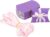 PATIKIL Small Gift Boxes Pack of 50 3.5 x 2.5 x 1 Inch Cushion Boxes Sweets Thank You Gift for Wedding Party Gift Pen Birthday Gift Jewellery Greeting Card Purple