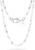 S925 Silver Chain Necklace for Women Girls without Pendant Chain Box/O Chain/Cuban Chain/Snake Chain/Flat Chain 40 45 50 55 60 65 70 75 cm